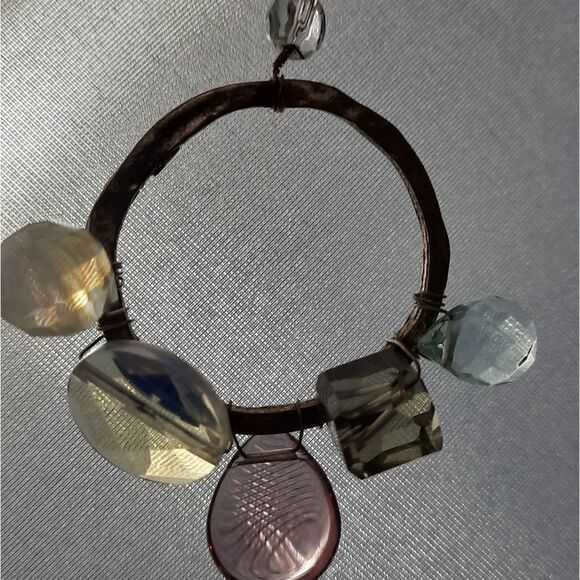 FAUX CRYSTAL NECKLACE   - Picture 4 of 4